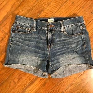 JCrew Jean Shorts 3''